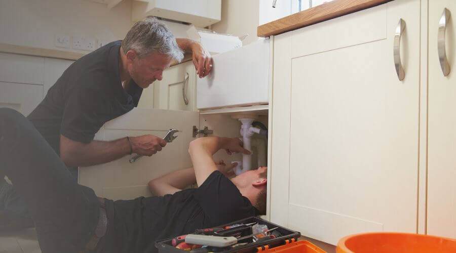 Professional burst pipe repair services in Martinsburg, OH